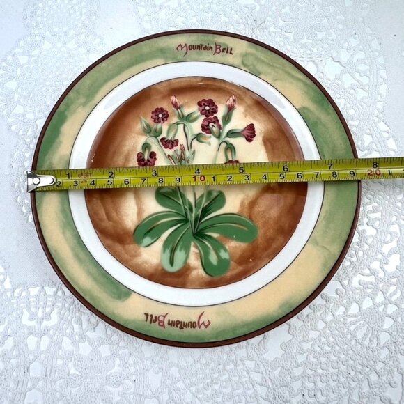 Epoch Collection Spice Pavilion Mountain Bell 7 5/8" Salad Plates Set Of 4 - Picture 6 of 10